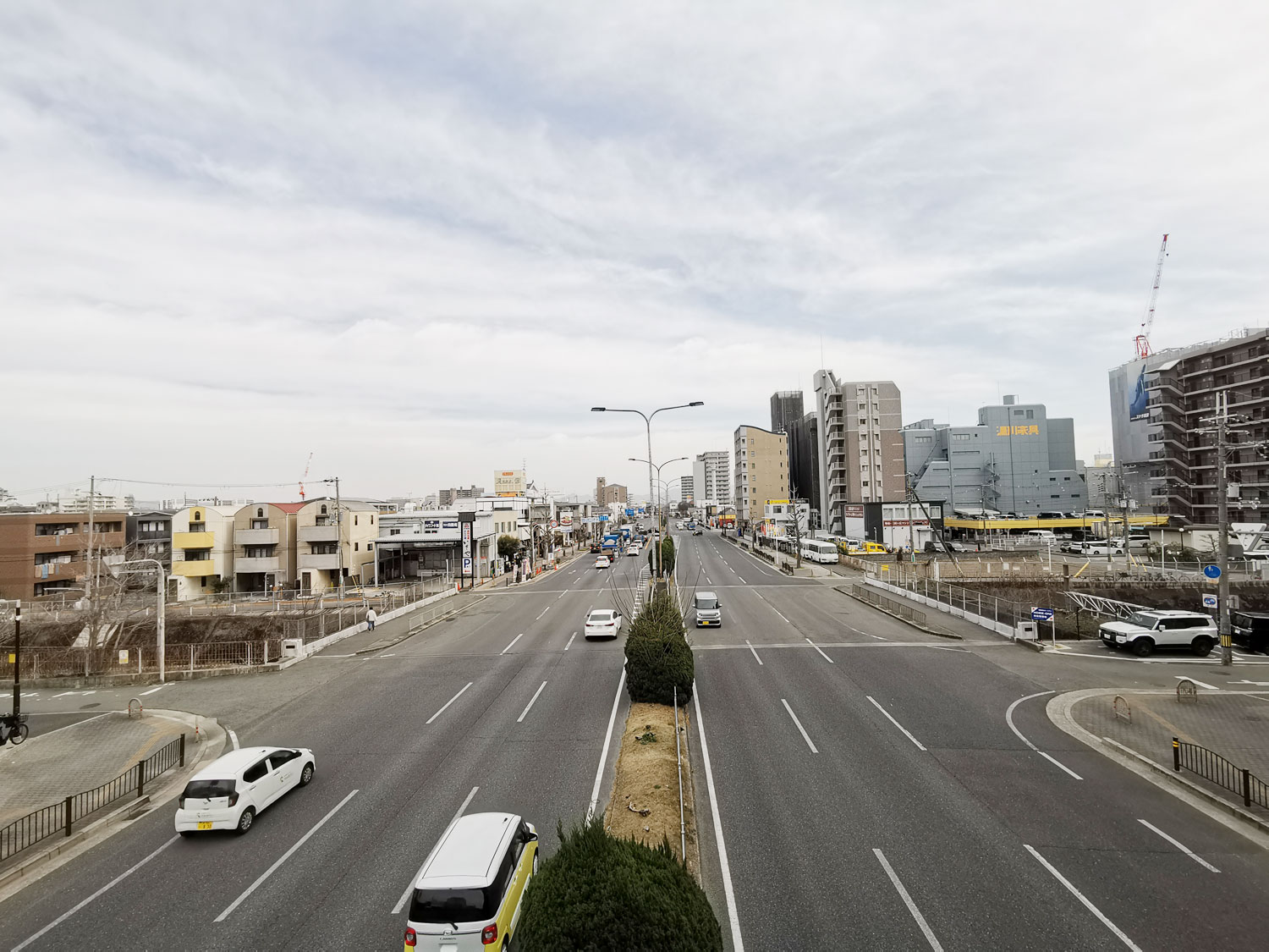 中央環状線 三国ヶ丘周辺