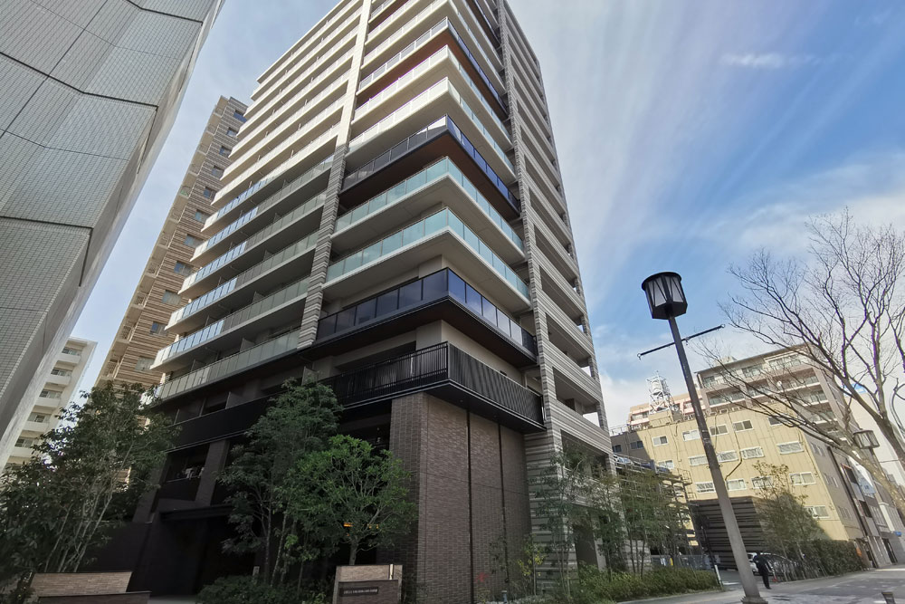 大小路通り沿いの大型マンション 市小学校校区のマンション供給の多さ