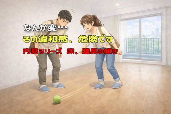 内見の床・建具チェック