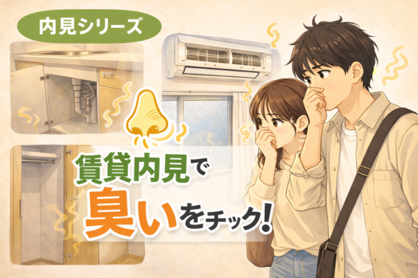 内見の臭いチェック