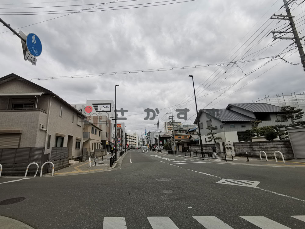 鳳南小学校前通り 駅とアリオをつなぐ新しい道路