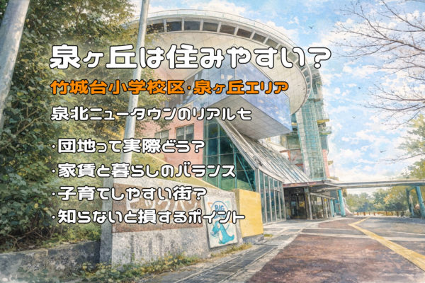 竹城台小学校区・泉ヶ丘